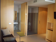 Sal�n habitaci�n Junior Suite, cama de matrimonio King Size, vista frontal al mar